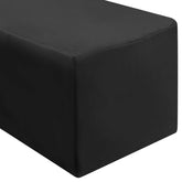 Lann's Linens 8ft premium fitted tablecloth on a 96x30 table, sleek and clean.