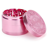 Large Kitchen Grinder 2.5 Inch Pink grinding chamber for small-batch spices.