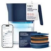 LARQ PureVis pitcher pours purified water for crisp daily hydration.