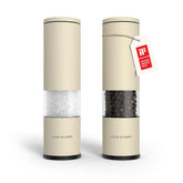 LARS NYSØM Lagom grinders front view almond beige with adjustable ceramic grind