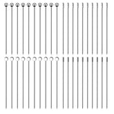 Lasiyanor 40Pcs cocktail picks set with ball-end tips for elegant garnishes