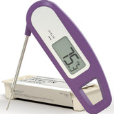 Lavatools Javelin showing a quick three-second temperature read for precise grilling.