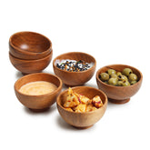 LAVAUX DESIGNS acacia bowls close-up grain highlighting natural rustic charm for serving