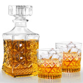LAWADACH whiskey decanter bottle showcases refined craftsmanship for an elegant home bar