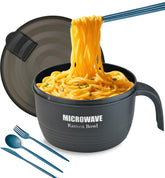 Layron large ramen bowl inside view showcasing capacity for easy serving