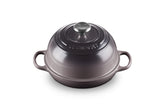 Le Creuset Bread Oven shown with a domed lid trapping steam for a crispy crust