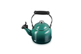 Le Creuset Demi Tea Kettle Artichaut pours smoothly with a reliable whistle