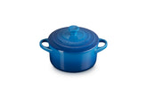 Le Creuset mini cocotte Marseille, top view, perfect for single servings and portion control