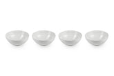 Le Creuset white 22 oz soup bowl, front view, vibrant glaze for everyday meals.
