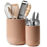 LE TAUCI large dusty pink utensil holder for easy access and organization