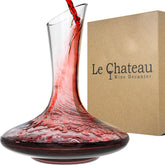 Le Chateau decanter aerator 750ml enhances aromas and flavors for red wines