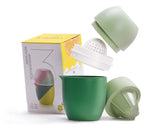 Lechin hand juicer lemon shape for quick citrus juice.