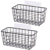LeleCAT adhesive hanging basket door mount for clutter-free storage.