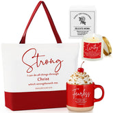 LemonRoad Christmas mug with Bible motifs for cozy mornings.