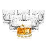 LEMONSODA premium double rock old fashioned glass 12oz for classic whiskey rituals