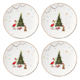 Lenox Merry Grinchmas plate closeup featuring Grinch design for festive gatherings