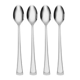 Lenox Portola iced teaspoons with flared handles, ideal for iced tea service.
