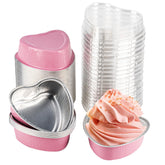 LepoHome heart pans with lids for festive desserts and easy gifting.