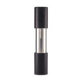 LEVO herb press in stainless steel highlighting its durable extraction surface.