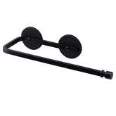 LEVOSHUA magnetic paper towel holder on fridge keeps towels within reach.
