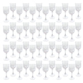 LEYIQU transparent wine glasses showcase drinks with a vintage vibe for weddings
