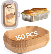LHSHAD loaf pan liners box packaging with 150 pieces for easy use.