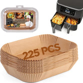 LHSHAD Ninja Foodi air fryer liners protect the basket and simplify cleanup.