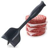 Li Zhao ground beef chopper with five curved blades for even texture during mincing