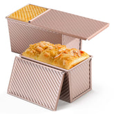 LIANYU Pullman pan with lid showing sturdy construction for even baking