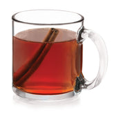 Libbey Robusta mugs 4-pack, 13 oz, front view, ideal for daily coffee