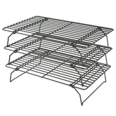 LIEMAND cooling rack 3-tier grid for even airflow and drainage