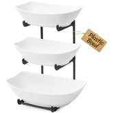 Lifewit 3-tier fruit bowl stand on countertop for organized display