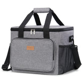 Lifewit large lunch bag with open lid showing spacious interior for easy packing.