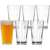 Light In The Dark pint glasses 16oz front view, ideal for everyday drinks and celebrations.
