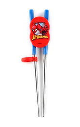 Lilfant Super Hero Spider chopsticks with movable ring for kids' improved grip and fun mealtime.