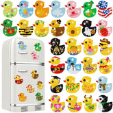 Liliaafar duck diamond painting magnets set packaging showing a colorful DIY fridge decor kit