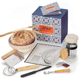 Lillinello sourdough-starter-jar 22oz with breathable cover for steady fermentation.