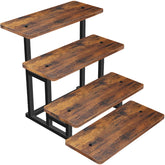 Lilybud Lily Cupcake Stand with a four-tier wooden frame for sturdy dessert displays.