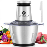 LINKChef 600W motor for fast chopping and blending