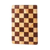Linwnil end grain cutting board, 11.8 by 7.9 inches, for durable cutting and serving.