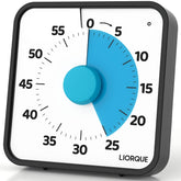LIORQUE 7.5-inch visual timer on a desk aids study focus without distraction