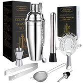 LIVEHITOP cocktail shaker 25 oz for at-home bartending with professional feel