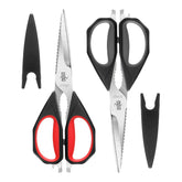 Livingo kitchen scissors with come apart blades for easy cleaning and sharpening.