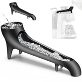 LIZEWEI coffee machine water-tank access funnel back enables quick refills without moving the machine.