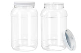 ljdeals 1-gallon clear jar with lid for organized pantry storage