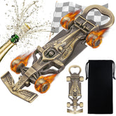 LKKCHER racing car bottle opener front view for stylish gifting