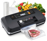 LKKNC 95kPa vacuum sealer front view for reliable airtight seals in busy kitchens