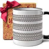 LLTAYQZ unique hidden message mug front design for daily coffee humor