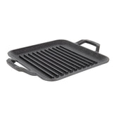 Lodge 11-inch square grill pan from Chef Collection for even searing