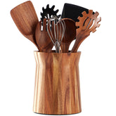 LOHONER 360° rotating utensil holder shown on countertop for easy reach while cooking